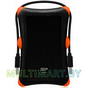 Внешний жесткий диск Silicon-Power Armor A30 2TB Black (SP020TBPHDA30S3K)